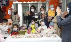 Bursa'da lösemili minik kahramanlara umut dolu kutlama