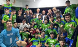 ÇESK U-16 Futbol Takımı şampiyon oldu
