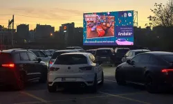 CSO Ada Ankara'da arabalı sinema keyfi