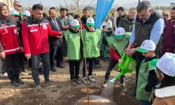 Erzurum'da 'Aile Hatıra Ormanı' kuruldu