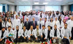 Geleceğin hekimleri Konya'da beyaz önlükleri giydi