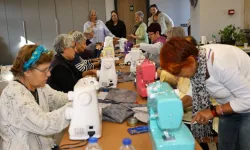 İzmir Efes Selçuk'ta kadınlara ücretsiz dikiş atölyesi