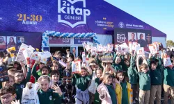 Kitap şölenine çocuklardan yoğun ilgi