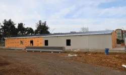 Kocaeli Gebze'de geçici kaymakamlık binasında çalışmalar sürüyor