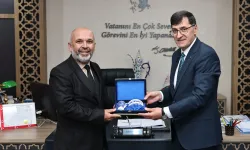 Kütahya'da Başkan Kahveci'den Müdür Ünal'a turistik ziyaret