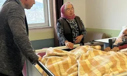 Reşadiye'de Başkan Ünal'dan hasta yatağı talebine anında müdahale