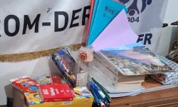 ROM-DER'den Keşan'da 100 öğrenciye kırtasiye ve giyim desteği