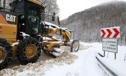 Bursa Osmangazi’de Karla Kapanan Yollara Anında Müdahale