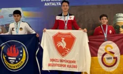 Antalya'da 4 altınla büyük başarı