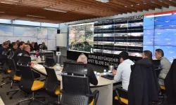 Bursa Büyükşehir'den kış tatbikatı