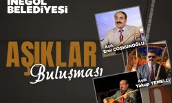 İnegöl yeni yılın ilk etkinliğinde 'Aşık'ları buluşturuyor