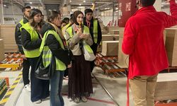 Çilek, geleceğin mühendislerini üretim sahasında ağırladı