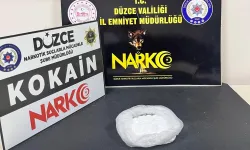 Düzce'de uyuşturucu kuryesine tutuklama!
