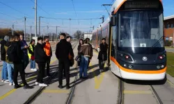 Eskişehir'de ESTÜ öğrencileri ESTRAM'da teknik eğitim aldı