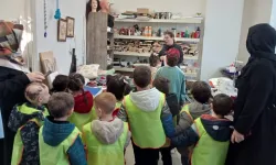 İZGİM, minikleri Çocuk Kütüphanesi'nde ağırladı