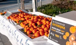 İzmir Güzelbahçe'de güven esaslı dayanışma... Tart ve parasını kutuya at!