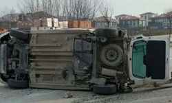 İnegöl çevre yolunda feci kaza 6 yaralı