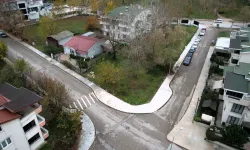 Kocaeli Başiskele sahilinde ilk etap yaya kaldırımları tamam