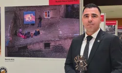 Mardinli foto muhabir Mustafa Kılıç'a yılın özel ödülü