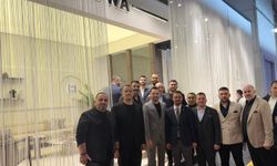 Mobilyacılar odası başkanı Altuntepe fuarı ziyaret etti