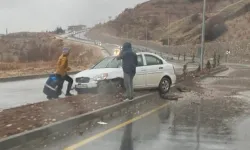 Adıyaman'da yağış kazaya neden oldu