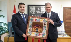 Başkan Tugay, Kırgızistan heyetini İzmir'de ağırladı