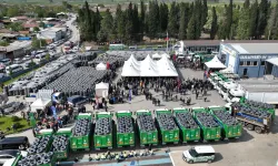 Bursa Büyükşehir'in tarlada izi var