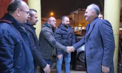 Bursa İnegöl protokolünden yeni yıl ziyareti