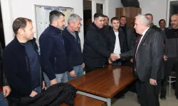 Bursa Nilüfer'de Başkan Şadi Özdemir'den karla mücadele ekiplerine teşekkür