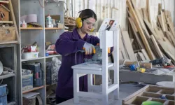 Çöpler sandalye oluyor