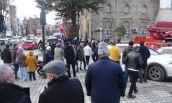 İnegöl’de Minarede Korku Dolu Dakikalar