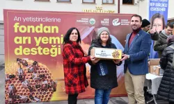 Eskişehir'de üreticilere arı yemi desteği