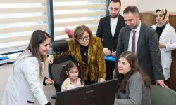 Gaziantep'te yetenek kaşifi testlerine Başkan Şahin katıldı