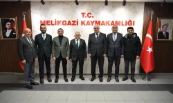 Kayseri Büyükşehir'den kaymakamlara ziyaret