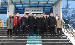 KAYSO yönetimi ERÜ'nün projelerini dinledi