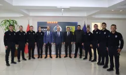 Konya'da komiserliği kazanan zabıta memurları görevde