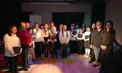 Mersin'de Çocuk Kampüsü öğrencilerinden sanat şöleni