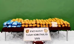 Van Hudut Hattı'nda 50 kilogram uyuşturucu ele geçirildi