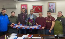 Artvin TS Taraftarları'ndan Yılmaz Boz'a ziyaret
