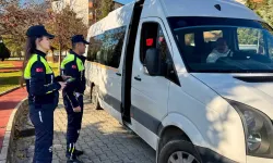 Artvin'de servis araçlarına sıkı denetim