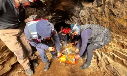 İzmir Selçuk'ta mağarada 9 saatlik kurtarma seferberliği