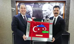 Manisa'da Azerbaycan Kültür Derneği'nden dostluk ziyareti