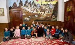 Nevşehirli öğrencilerden Başkan Rasim Arı'ya ziyaret