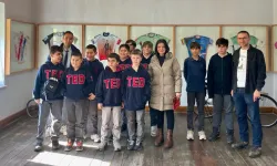 Öğrenciler Ertan Ayçetin Bisikletevi'nde Mysia Yolları'nı tanıdı