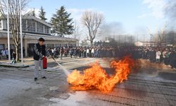 Bursa Osmangazi’de Gerçeğini Aratmayan Yangın Tatbikatı