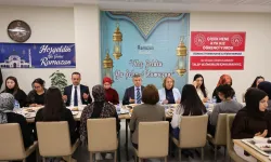 Artvin'de iftar sofrası gençlerle paylaşıldı