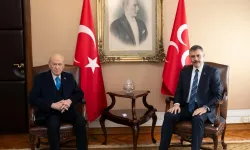Bakan Çiftçi'den Bahçeli'ye ziyaret