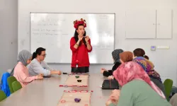 Bursa Osmangazi'de baharı müjdeleyen atölye