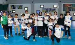 Bursa'da Kış Okullarında sertifika heyecanı