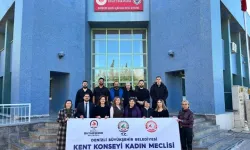Denizli'de Kent Konseyi Kadın Meclisi'nden anlamlı ziyaret